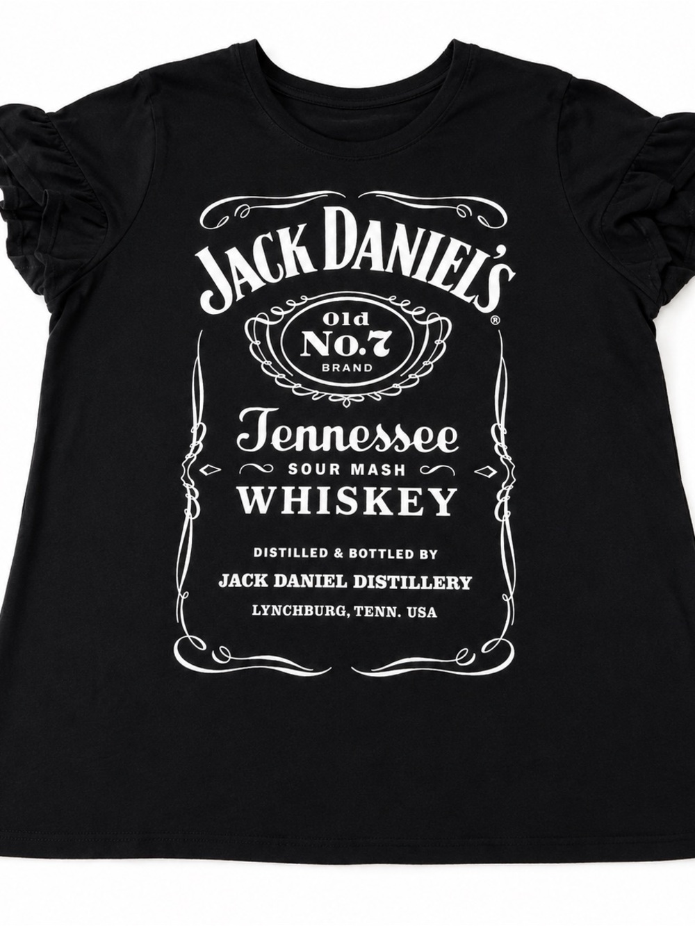 Jack Daniel’s Women’s 3X Black Graphic T Shirt